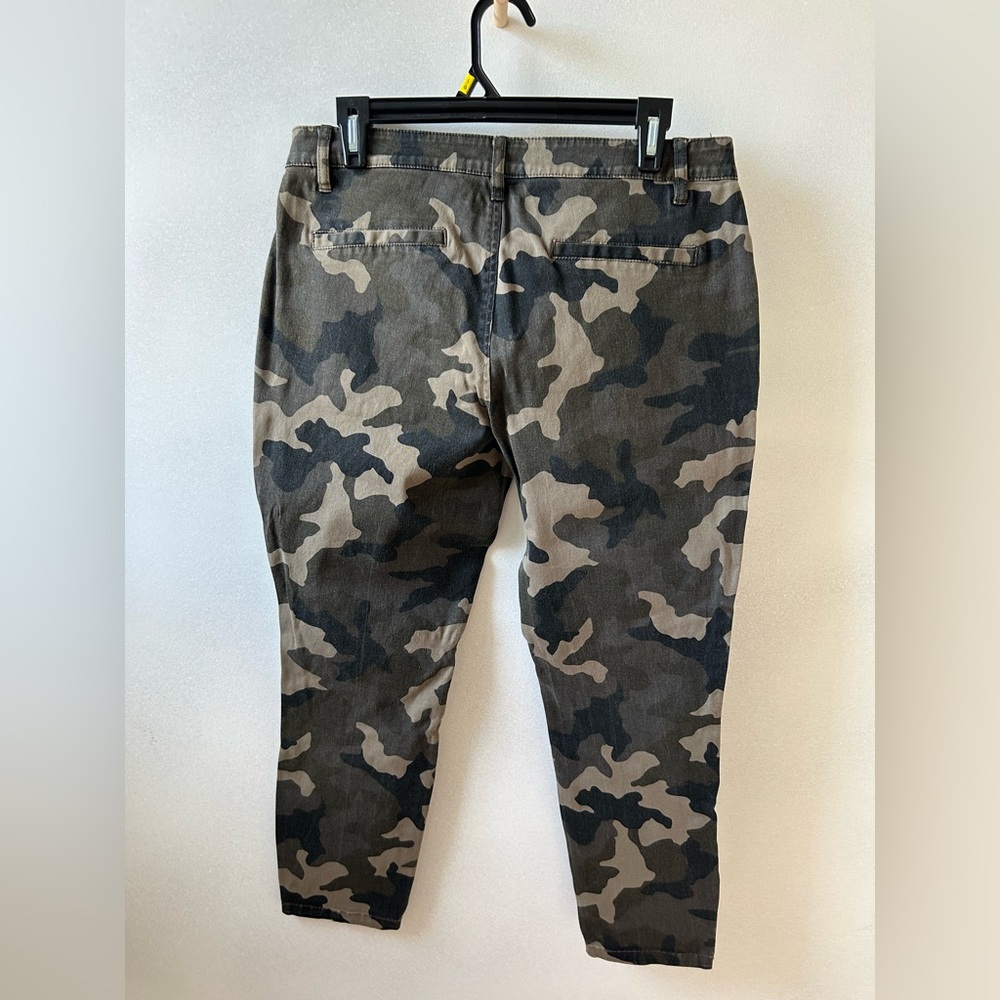 Camo jeans, Cotton, 3/4 length, size 32